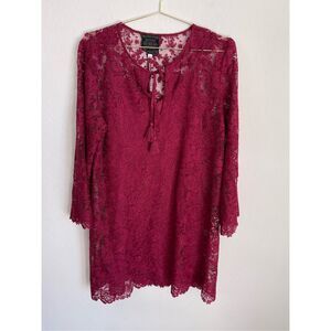 JOHNNY WAS Harper Recycled Lace Dress Size Large NWT
